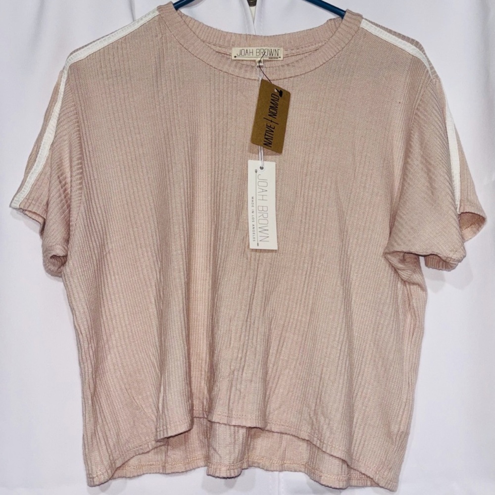 Joah Brown Queen Crop Tee, S/M